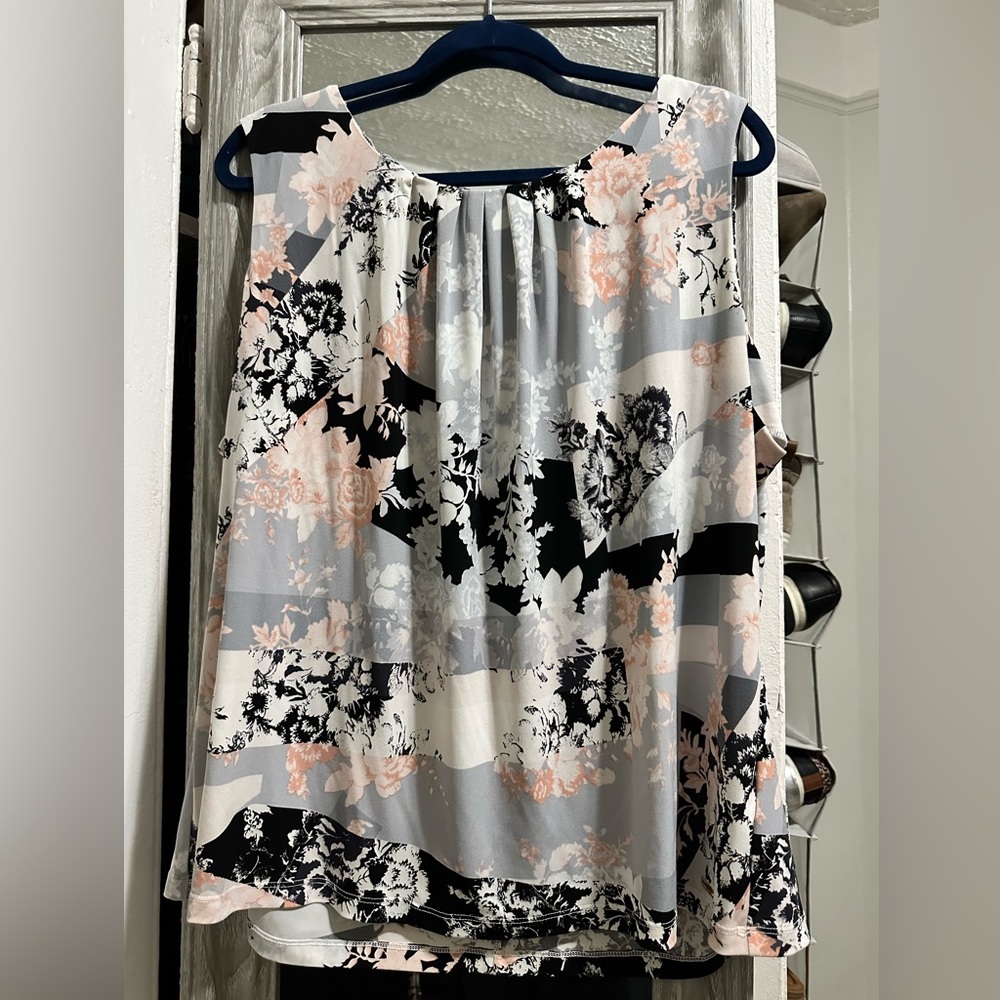 Calvin Klein Short Sleeve Blouse